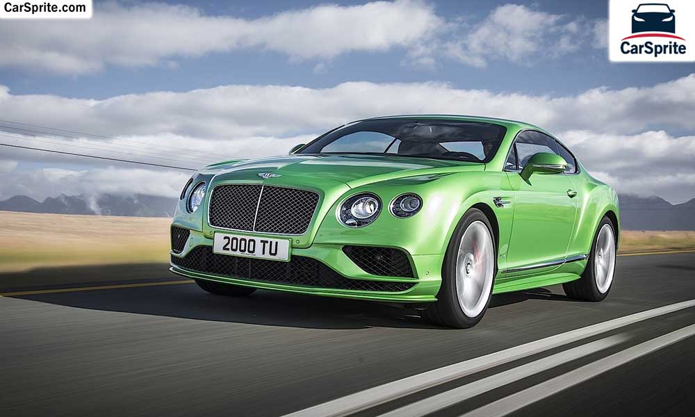 Bentley Continental GT 2018 prices and specifications in Kuwait | Car Sprite