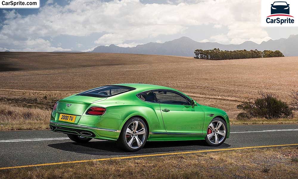 Bentley Continental GT 2017 prices and specifications in Kuwait | Car Sprite