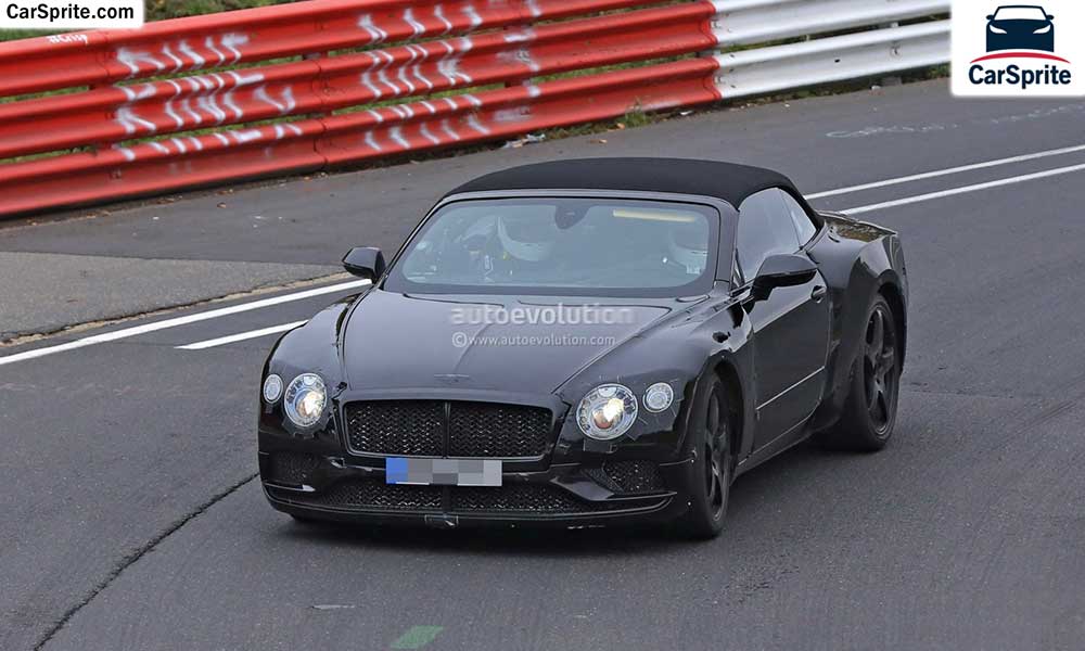 Bentley Continental GT Convertible 2017 prices and specifications in Kuwait | Car Sprite
